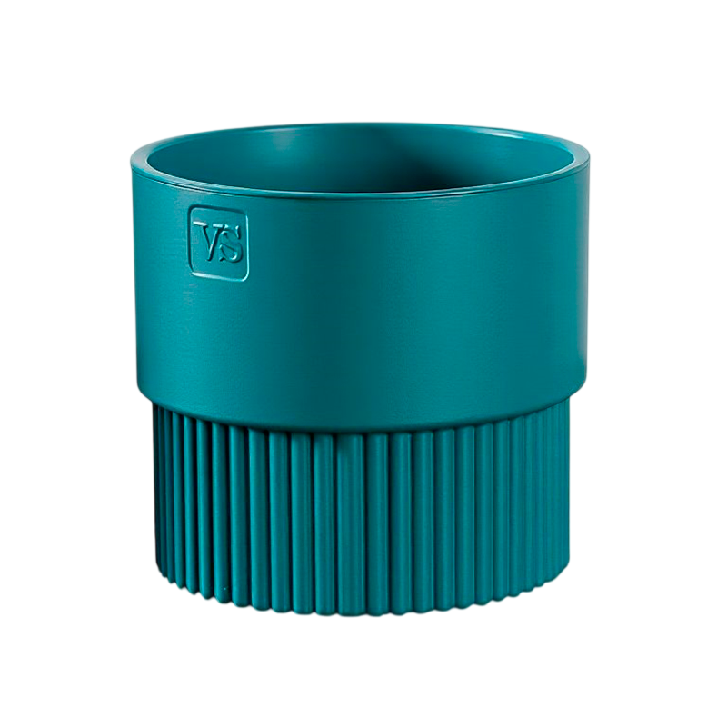 Бостон 1,6л изумруд цилиндр с дренажной системой (крассула)(10шт)