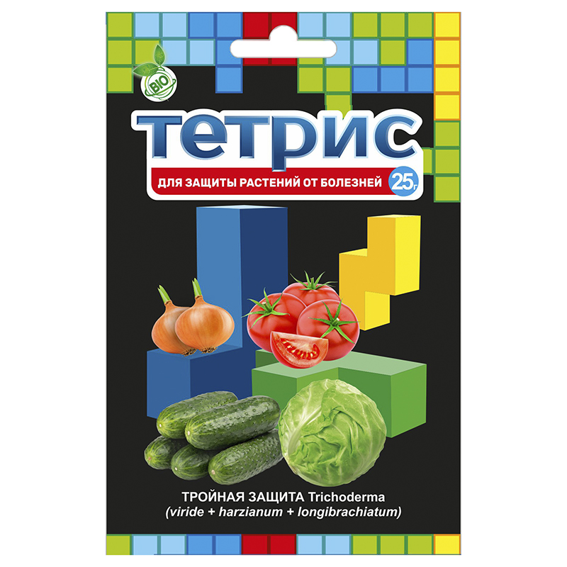 Тетрис 25г от болезни (Ваше хоз)(150шт)