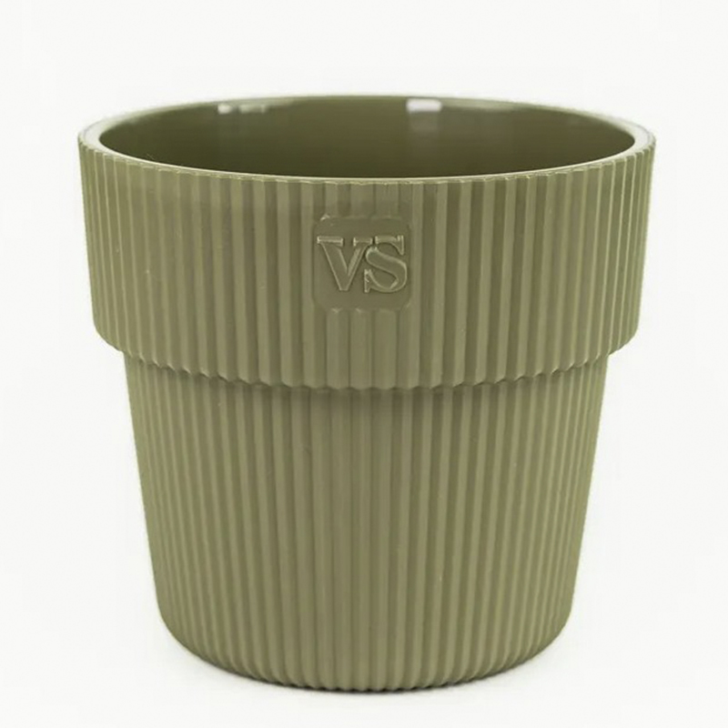 Алемар 4,8л оливка с дренажной системой (Крассула)(5шт)