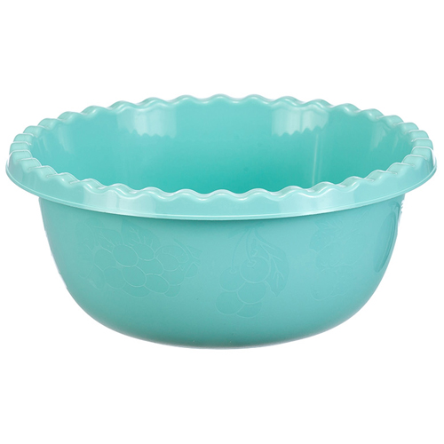 Миска 8л без крышки большая круглая Аквамарин 1314 (20шт) (М-пласт)