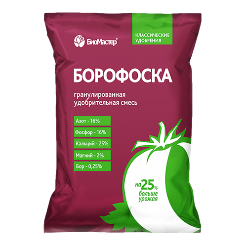 Борофоска 1кг (БиоМастер)(25шт)
