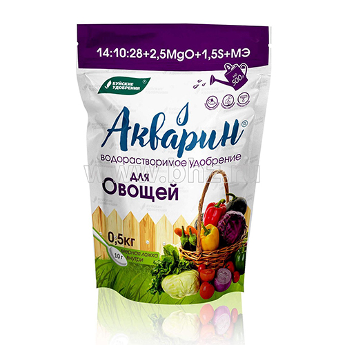 Акварин Овощной 0,5кг (БХЗ)(12шт)