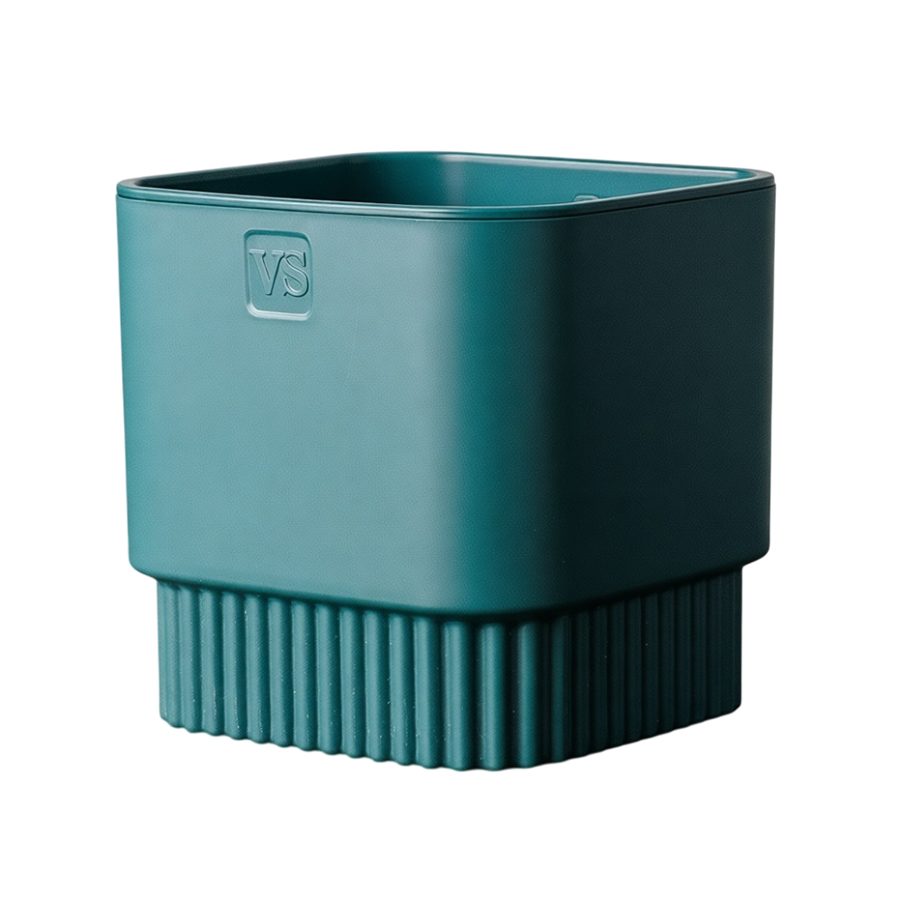 Бостон 2,7л изумруд квадрат с дренажной системой (Крассула)(10шт)