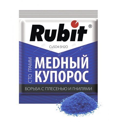 Медный купорос 100г Рубит (80шт) (ЛЕТТО)