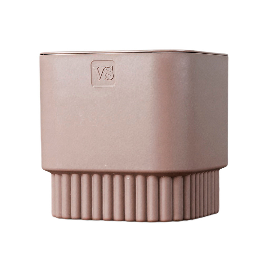 Бостон 2,7л шоколад квадрат с дренажной системой (Крассула)(10шт)