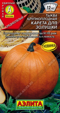 Тыква Карета для золушки 1г (Аэлита)