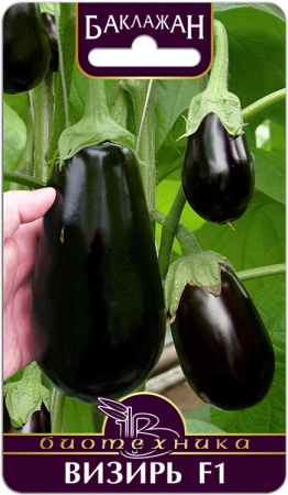 Баклажан Визирь гибридный F1 20шт (Биотехника)