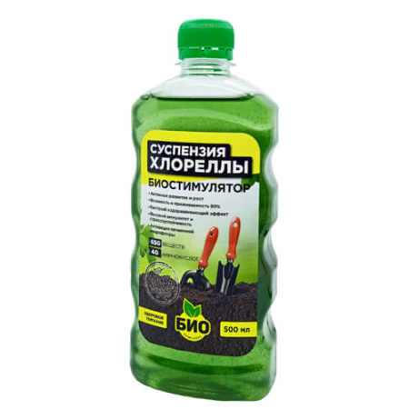 Хлорелла суспензия 0,5л (Биокомплекс)(18шт)