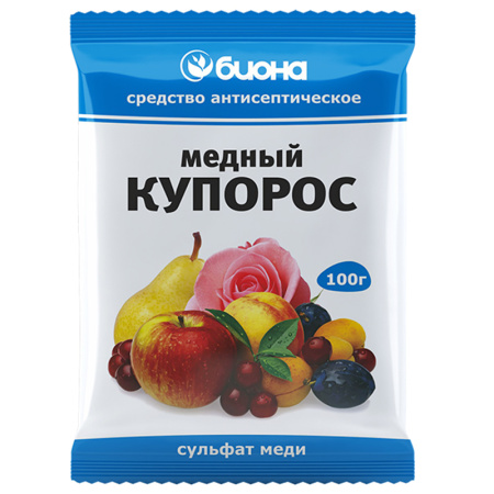 Медный купорос 100г (БиоМастер)(100шт)